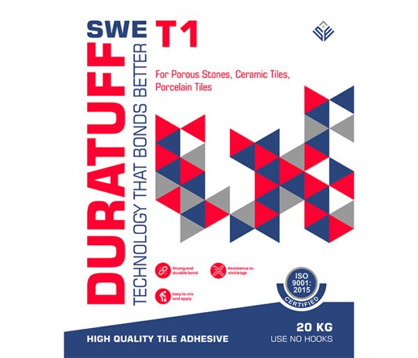 SWE Duratuff Tile Adhesive - T1 GREY